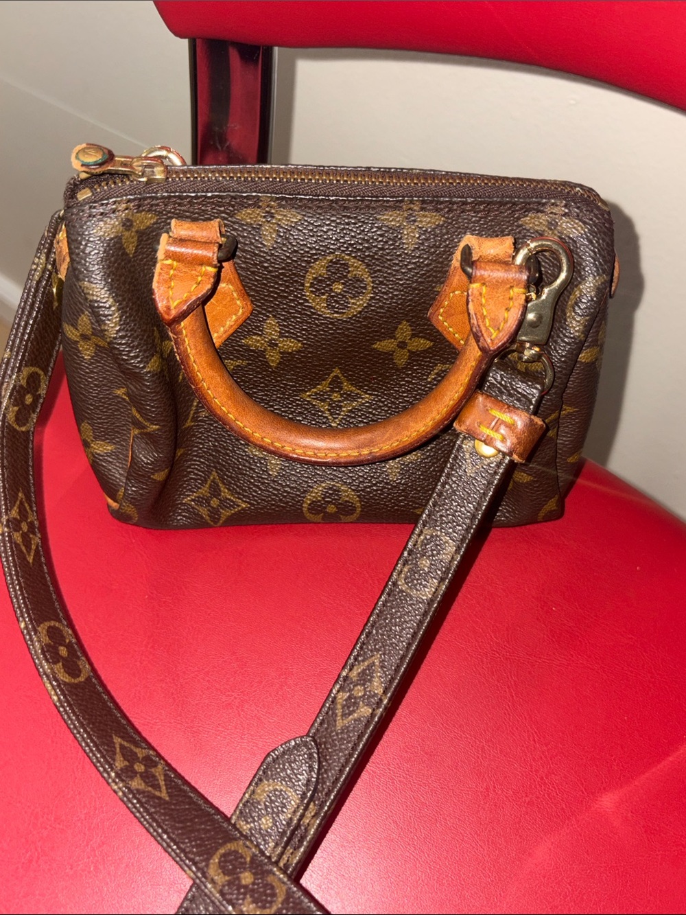 Louis Vuitton Monogram Nano with COA